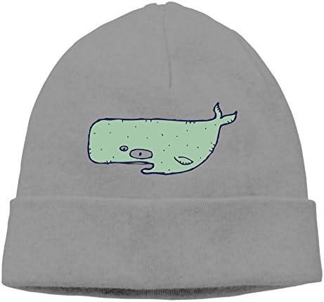 Men/Women Cartoon Blue Whale Hedging Hat Wool Beanies Cap