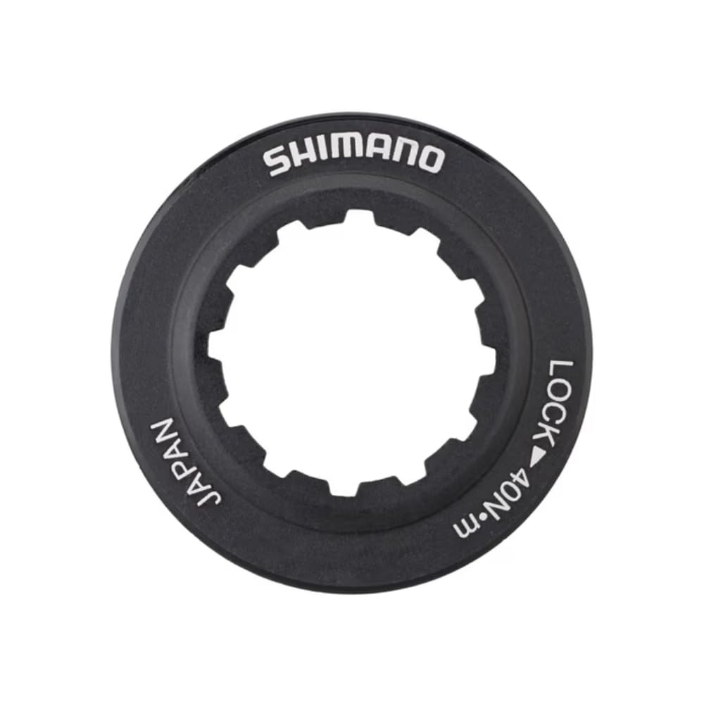 SHIMANO Unisex 4524667956259 CENTER LOCK Ferrule For Internal Closing On SM-RT81, Black