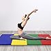 4'x8'x2 Gymnastics Mat Folding PU Panel Gym Fitness Exercise (Multicolor)