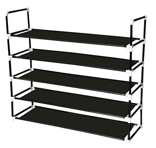 Sodynee 25 pairs shoe rack shoe tower shelf storage organizer sta…