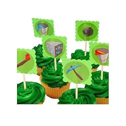 Mining Fun 3 Tier Cupcake Stand with 24 Cupcake