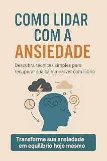 Livro Cuidados com a ansiedade