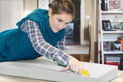 FOAMSPOT 2\" Height X 24\" Width X 60\" Length 1.8 Density 44ILD ( Firm) Upholstery Foam Cushion Made In USA