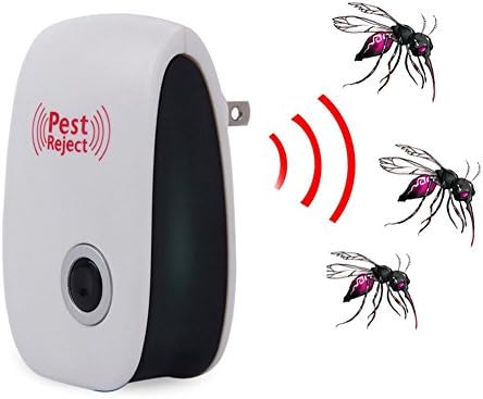 Najer Ultrasonic Insect Repellent, Multi-purpose Electronic Pest Repeller Ultrasonic Mosquito Rejector for Home Office