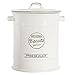 T&G Woodware Pride of Place Ceramic Biscuit Jar in White