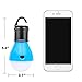 2 Pack Sanniu Portable LED Lantern Tent Light Bulb for Camping Hiking Fishing Emergency Light, Battery Powered Camping Equipment Gear Gadgets Lamp for Outdoor & Indoor(BLUE)
