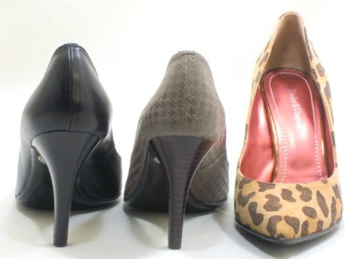 Amazon ピンキー ダイアン Pinky Dianne ポインテッドトゥ パンプス Sl レザー プレーン アニマル ハイヒール 24 5cm 37 ダークブラウン生地 Pinky Dianne ピンキーアンドダイアン パンプス