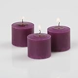 Richland® Votive Candles Purple Mulberry Scented 10 Hour Burn Set of 72