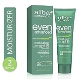 Alba Botanica Even Advanced Natural Moisturizer Sea Moss SPF 15 -- 2 fl oz