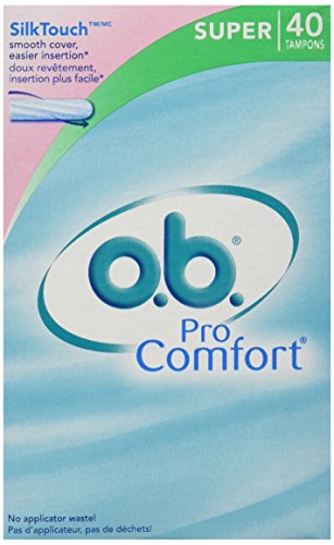 o.b. Pro Comfort Tampons - Super 40ct(Pack of 3)