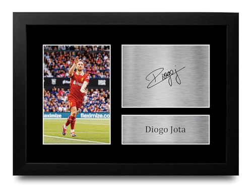 Diogo Jota (A4 Framed)