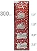 ALAZCO 300 Silver Christmas Holiday Ornament Hooks Hanger Sturdy Metal Wire for All The Holiday Ornaments & Decorations Hanging on Tree Garlands & Wreaths