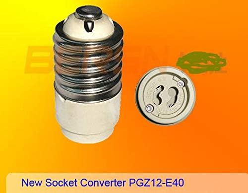 Halica pgz12 to e40 lamp holder converter for light