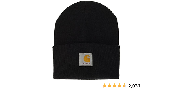 Carhartt Beanie Acrylic Watch Hat Black 