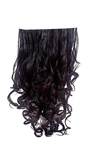 Prime Long Curly Hair Extensions Synthetic 5 Clip Hair Extension