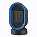 CLEEBOURG Ceramic Space Heater, Small Portable Electric PTC Heater with Auto-Oscillation,2s Quick Heating,Hot&Natural Wind,Tip-Over&Overheating Protection for Home Office Desk, 600 Watts
