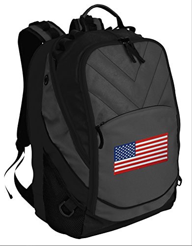 Broad Bay BEST American Flag Backpack Laptop Computer Bag