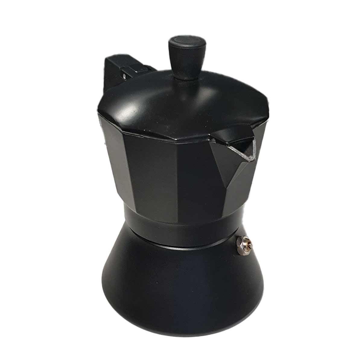 A2ZWORLD Induction Coffee Maker, Moka Pot Induction, 3 Cups, Espresso Italian Coffee Maker (6 CUP), Alluminio