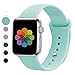 UPOLS Compatible with Apple Watch Band 38mm 42mm 40mm 44mm Sport Band, Silicone Sport