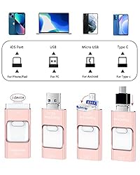 Sunany Flash Drive 128GB, USB Memory Stick External