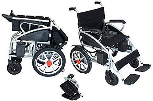 Culver Mobility Best Wheelchair 2020 New Electric Wheelchair Folding Lightweight Heavy Duty Electric Power Motorized Wheelchair Black (Free Wheelchair RAMP Gift) [Amazon Exclusive] - Thumbnail 7