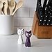 Sailor Moon Ceramic Salt and Pepper Shakers - Luna and Artemis Set For Your Kitchen