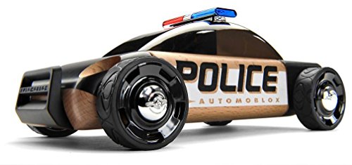 Automoblox S9 Police Car, Black