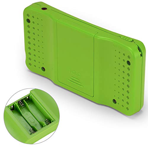 HigoKids Handheld Game Console for Kids Portable Retro Video Game Player Built-in 182 Classic Games 2.5 inches LCD Screen Family Recreation Arcade Gaming System Birthday Present for Children-Green
