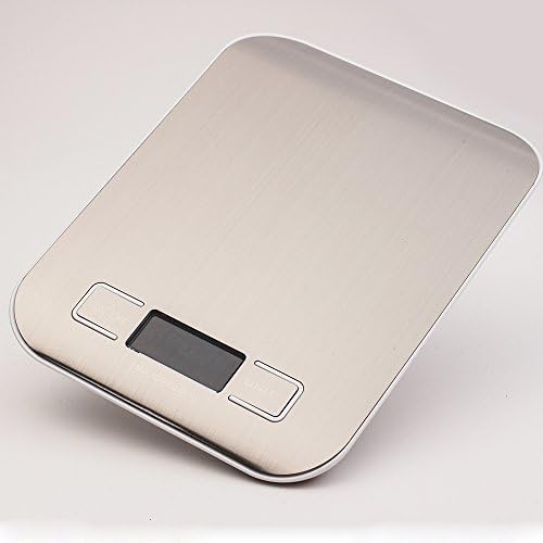 22lb/10kg Digital Kitchen Food Scale Stainless Steel Scale with LED Display