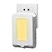 USB Charger Outlet, High Speed USB Wall Outlet, LED Sensor Night Light Socket Extender with 4 AC Outlet Dual USB Charging Port Phone Holder for iPhone iPad, Samsung, Kindle, Blackberry, Power Bank