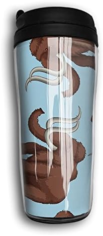 Mammoth Lover Tumbler With Travel Lid Coffee Cup For Home Travel Mug,12oz