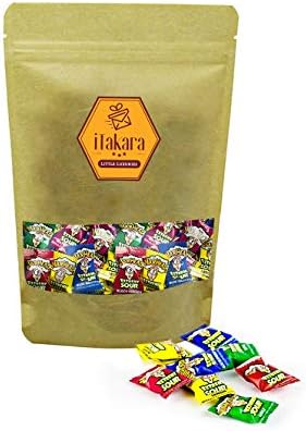 Warheads Extreme Sour Hard Candy | Assorted Flavors | 24 oz Bulk Candy in Sealed Stand-up Pouch | Perfect for Party, Gift, Home Snack