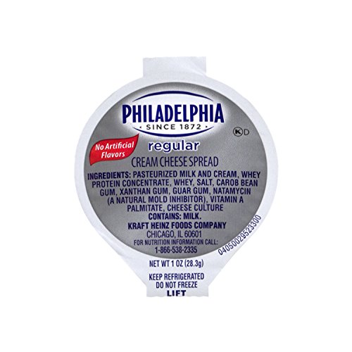 4 Kraft+Philadelphia+Original+Cheese+Pouches