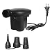 WEY&FLY Quick-Fill Electric Air Pump for Inflatables Air Mattress Bed AC 100-120V Black (8218)