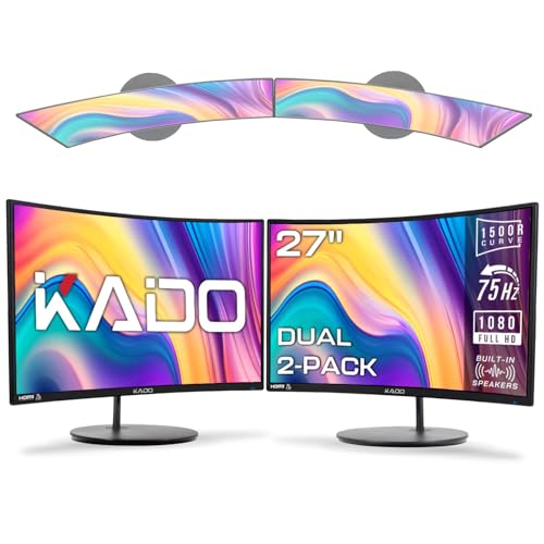 Kado 27-inch Curved Computer Monitor