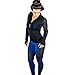 Oksale Womens Workout Leggings Fitness Sports Gym Running Yoga Athletic Pants (L, Blue)