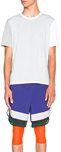 Adidas by Kolor Men's Climachill T-Shirt, Grey/White/Onyx, X-Large