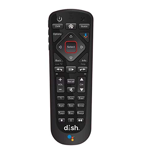 DISH 54.1 Voice Command Remote Control for Hopper with Google Assistant