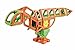 MAGFORMERS Waling Dinosaur 81 Pieces, Brown, Green, Educational Magnetic Geometric Shapes Tiles Building STEM Toy Set Ages 3+