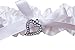 Wedding Lace Garter Set - White with Lace - One to Toss and One to Keep