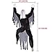 UFUNGA 6 Foot Life-Size Hanging Climbing Dead Zombie Monster Prop Halloween Decoration for Garden/Wall/House/Office