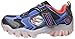 Skechers Kids Street Switches Light-Up Sneaker,Black/Royal,11 M US Little Kid