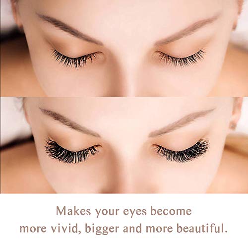 Magnetic Eyelashes with Eyeliner, WanderLand 6 Pairs Upgraded Magnetic lashes Kit, Upgraded 3D Magnetic Eyeliner and Magnetic Eyelash Kit - No Glue Needed