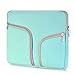 Laptop Sleeve 11.6 Inch, Egiant Water Resistant Protective Case Bag Compatible Mac Air 11, Mac 12 Retina, Chromebook 11.6, Stream 11, Surface pro 4 5 6, Computer Notebook Carrying Cases-Turquoise