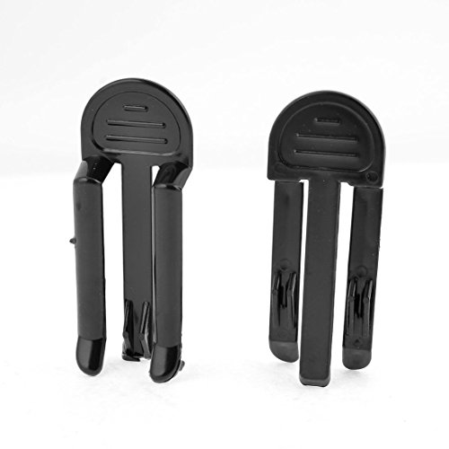 Black Garbage Bag Clips Garbage Rubbish Trash Can Bag Clip Clamp Holder New