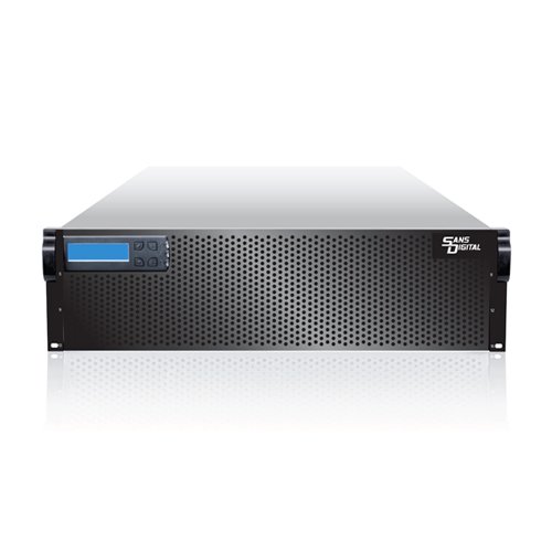 UPC 739410734259, Sans Digital AR316IS 3U 16 bay SAS SATA to 4 port iSCSI