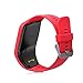 kwmobile Watch Band Compatible with Tomtom Adventurer/Runner 3/Spark 3/Golfer 2 - Watch Band Replacement Silicone Strap - Red