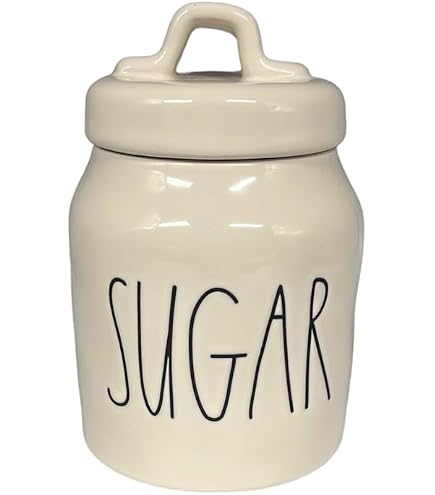 Amazon.com: Rae Dunn SUGAR Canister - ceramic -9 inches tall