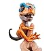 Untamed T-Rex by Fingerlings - Scratch (Orange) - Interactive Collectible Dinosaur - By WowWee primary