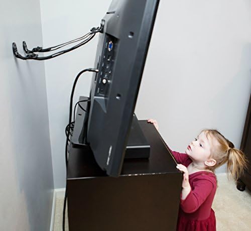 Anti-Tip TV Straps + BONUS Furniture Corner Guards | Premium TV Baby Safety Kit